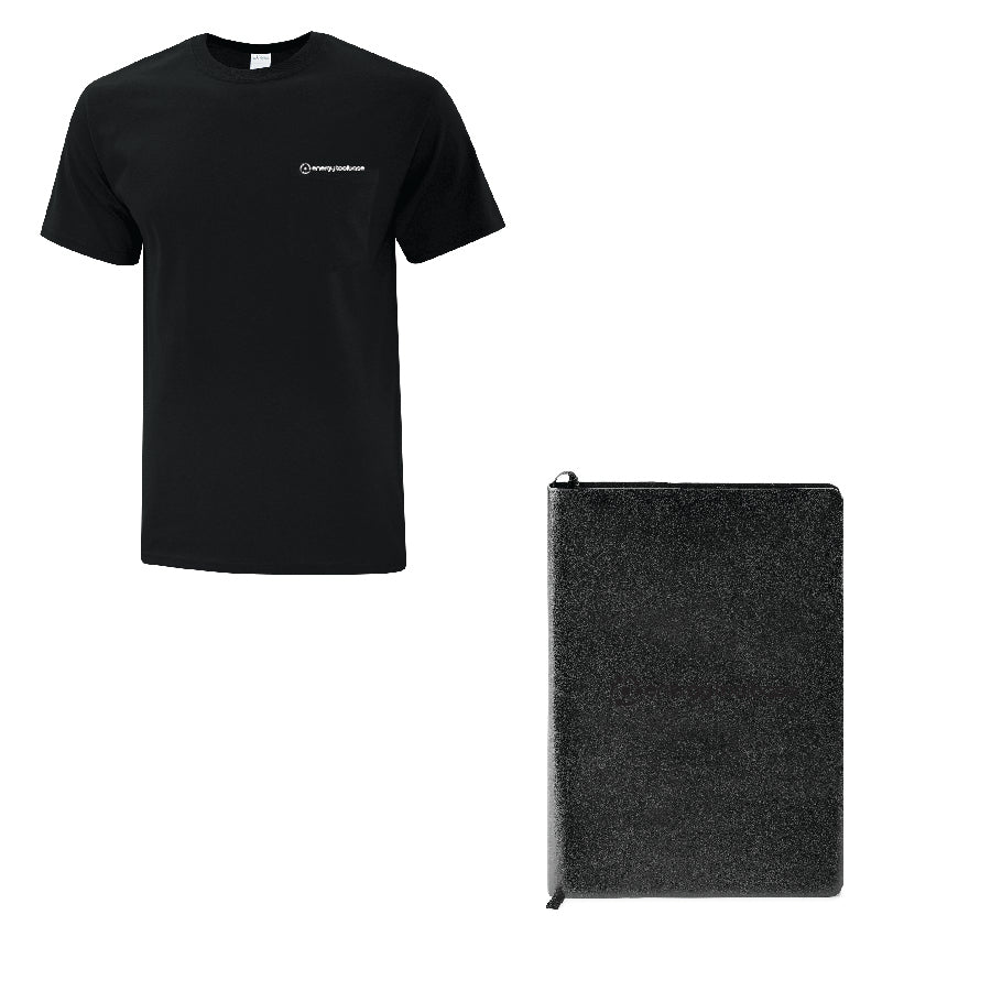 NEW HIRE MENS - Gift Option Two B (2 TShirts + Notebook)