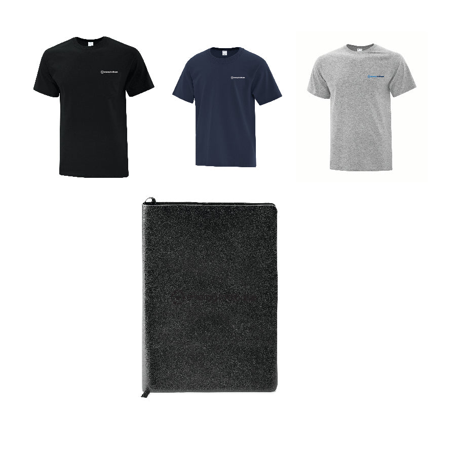 NEW HIRE MENS - Gift Option Two B (2 TShirts + Notebook)